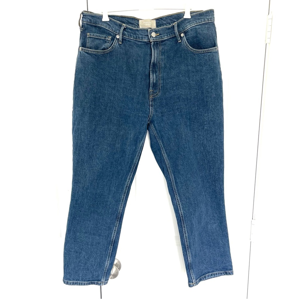 Everlane The Original Cheeky cropped Jean size 32 Organic